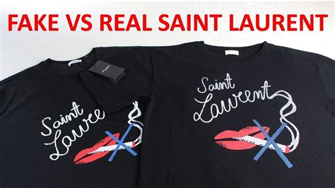 how to spot fake ysl shirt|ysl authentication checker.